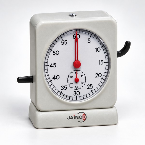 Square Analogs Stop Clock